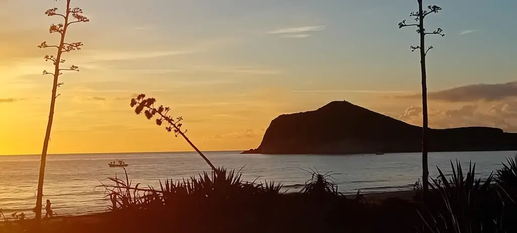 amanecer playa de los genoveses cabo de gata almeria